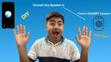 DIY ChatGPT Smart Speaker from Normal Bluetooth Speaker! 🤯