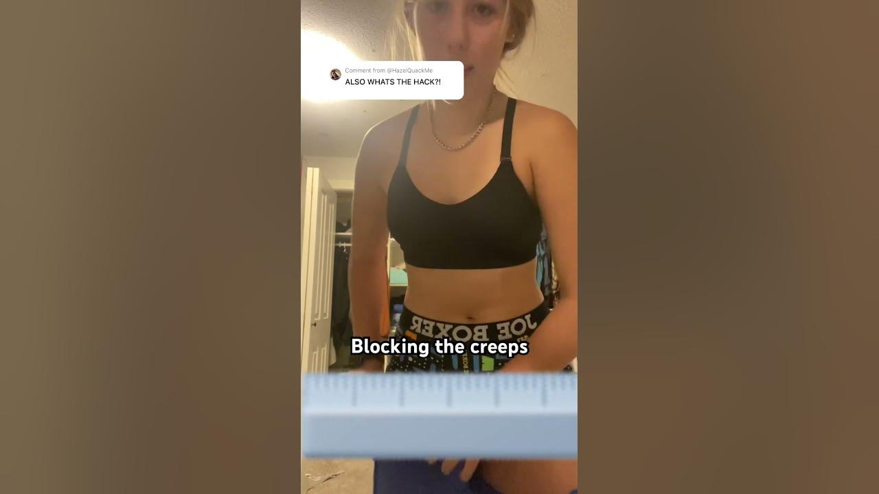 GYM GIRL SHORTS HACK TUT YouTube