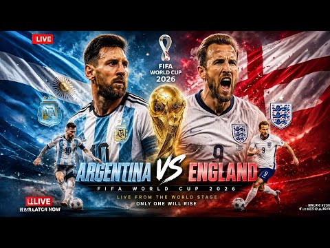 ๐ฅ FIFA World Cup 2026 Prediction LIVE ๐ด | FC 26 Argentina ๐ฆ๐ท vs England ๐ด |Semifinal โฝ๐ฅ | Full Match