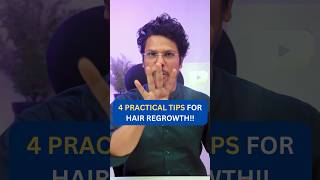 4 Practical tips for hair regrowth | Hair loss | Hair fall | Hair growth |Hair damage #viral #shorts