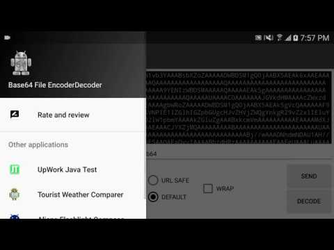Base64 File EncoderDecoder