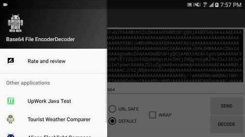 Base64 File EncoderDecoder