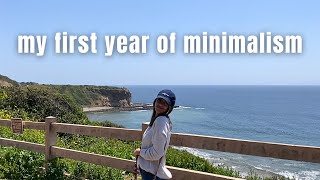 1 year of minimalism | my 2023 journey update