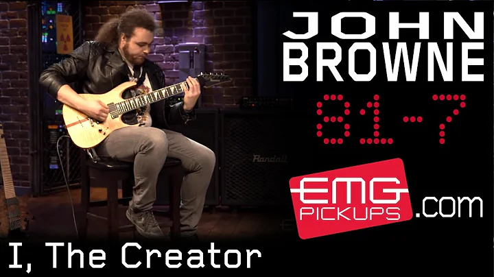 John Browne of Monuments performs "I, The Creator"...