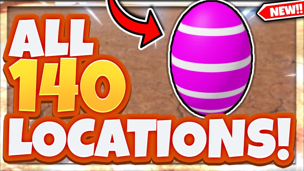 ALL *140* EGG LOCATIONS In Roblox Epic Egg Hunt 2022! YouTube