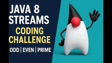 Java Interview Question: Odd, Even & Prime Classification using Java 8 Streams