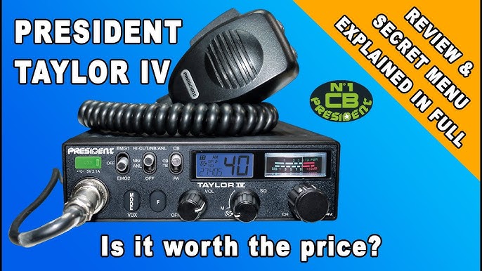 New President Radio, The Richard AM/FM cb radio Review y mods, 2020 