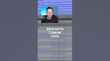 How to Make the Synth from “Titanium” by David Guetta in Serum #shorts #samsmyers #davidguetta