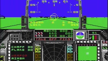 F-16 Combat Pilot - Commodore 64