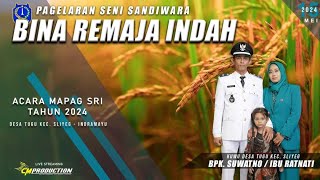 LIVE MALAM SANDIWARA BINA REMAJA INDAH II MAPAG SRI DESA TUGU - KEC.SLIYEG II 15 MEI 2024