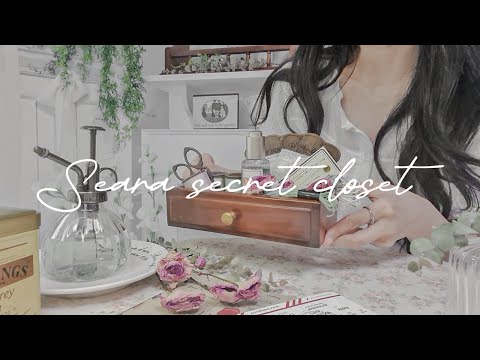 🌹Making a Doll Outfit with Roses🌹｜From Embroidery to Finish, Time with the Sound of Rain