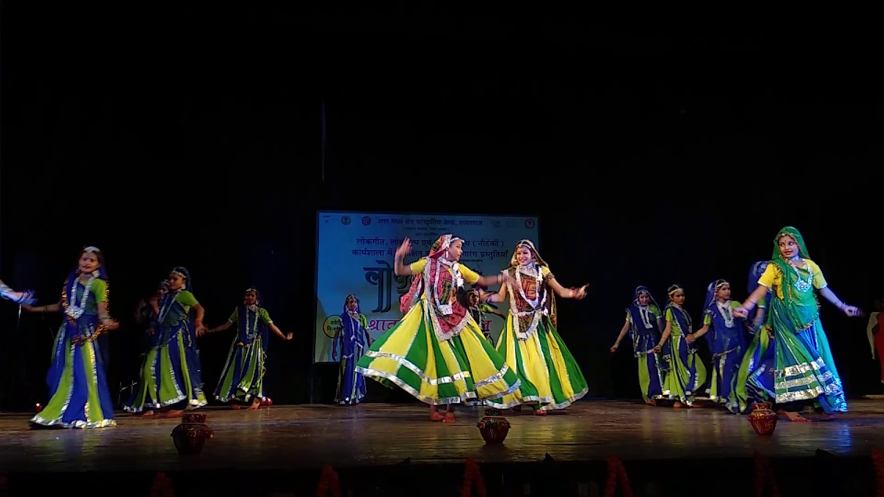 Traditional up folk kajri dance this dance choreograp by Supriya