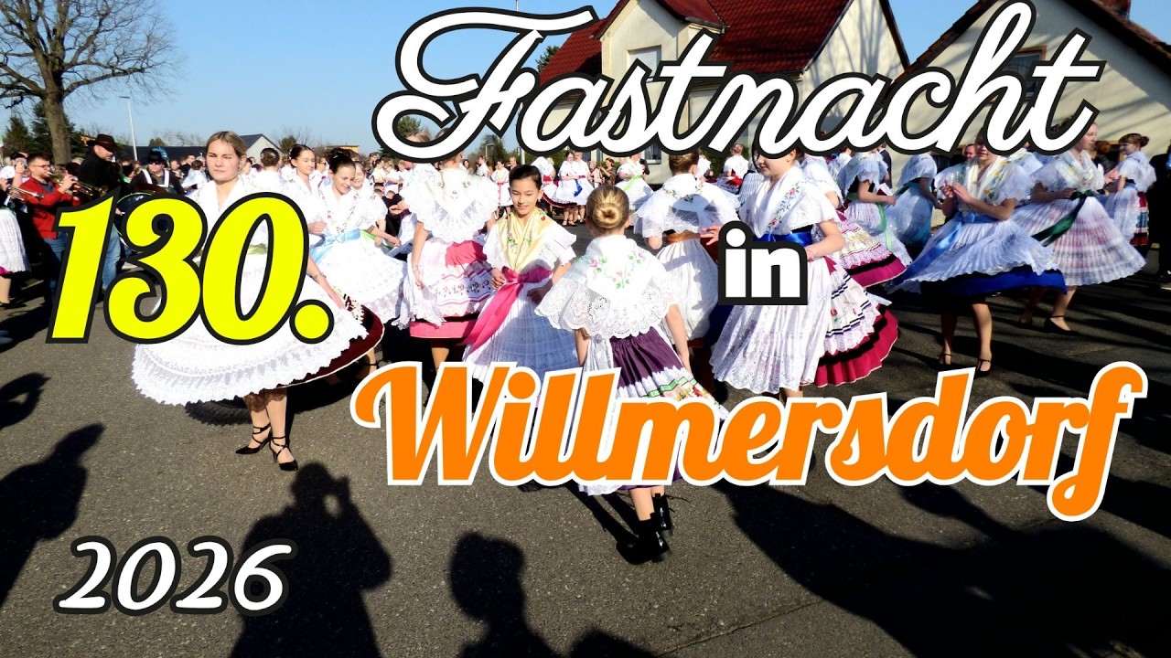 130. Fastnacht in Willmersdorf / Cottbus #brauchtum #tradition