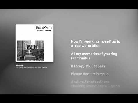 Sam Fender & Olivia Dean - Rein Me In (Lyrics)