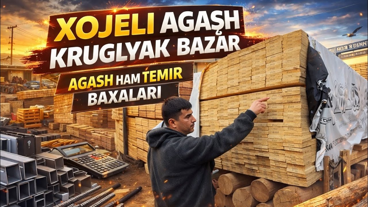 ХОЖЕЛИ АГАШ БАЗАРЫ КРУГЛЯК ТЕМИР АГАШ БАХАЛАРЫ 