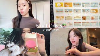 VLOG DIARY Ep.Final Crisis วีคที่แสนสาหัส ❤️‍🩹📚 | liewpanisa