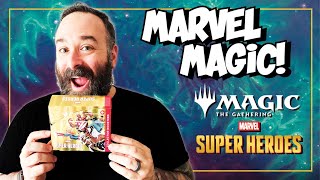 New Marvel Cards! Marvel Super Heroes Magic: the Gathering Collector Booster Box!