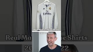 REACTING to Real Madrid HOME Kits from 2010 to 2022