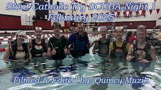 Stout Catholic Try SCUBA Night 1
