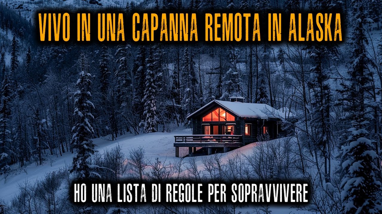 Vivo in una capanna remota in Alaska – ho una LISTA di regole per SOPRAVVIVERE