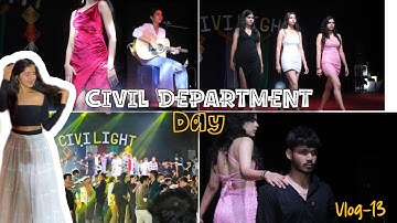 🎥 Civil Department Day | NIT Jaipur Vlog #collegevlog #nit #mnit #jee #collegelife