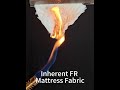 🔥 Flame Retardant Mattress? Begoodtex Fabric Burn Test!