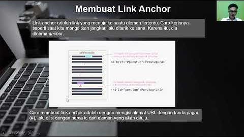 Format Link Pada HTML | Pemrograman Web dan Perangkat Bergerak | XI SMK RPL