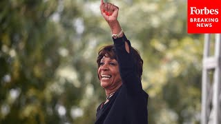Maxine Waters Celebrates International Women's Day On The Floor Of The House