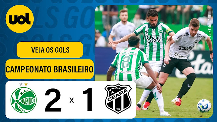 JUVENTUDE 2 X 1 CEARÁ -  CAMPEONATO BRASILEIRO 2025, VEJA OS GOLS!