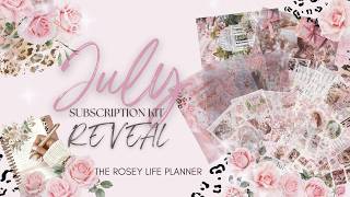 JULY 2026 KIT REVEAL | The Rosey Life Planner