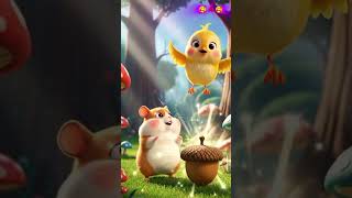 🍄🍂margo stories🍄🍁#MargoAndNibblu #KidsAdventure.  🍄🍁 #funny #cute #pets #animation #hamster