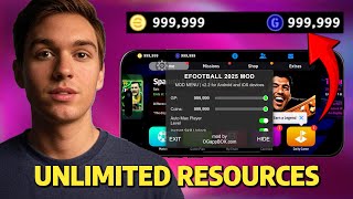eFootball 2025 Hack GP and Coins MOD for iOS and Android (Working Tutorial)