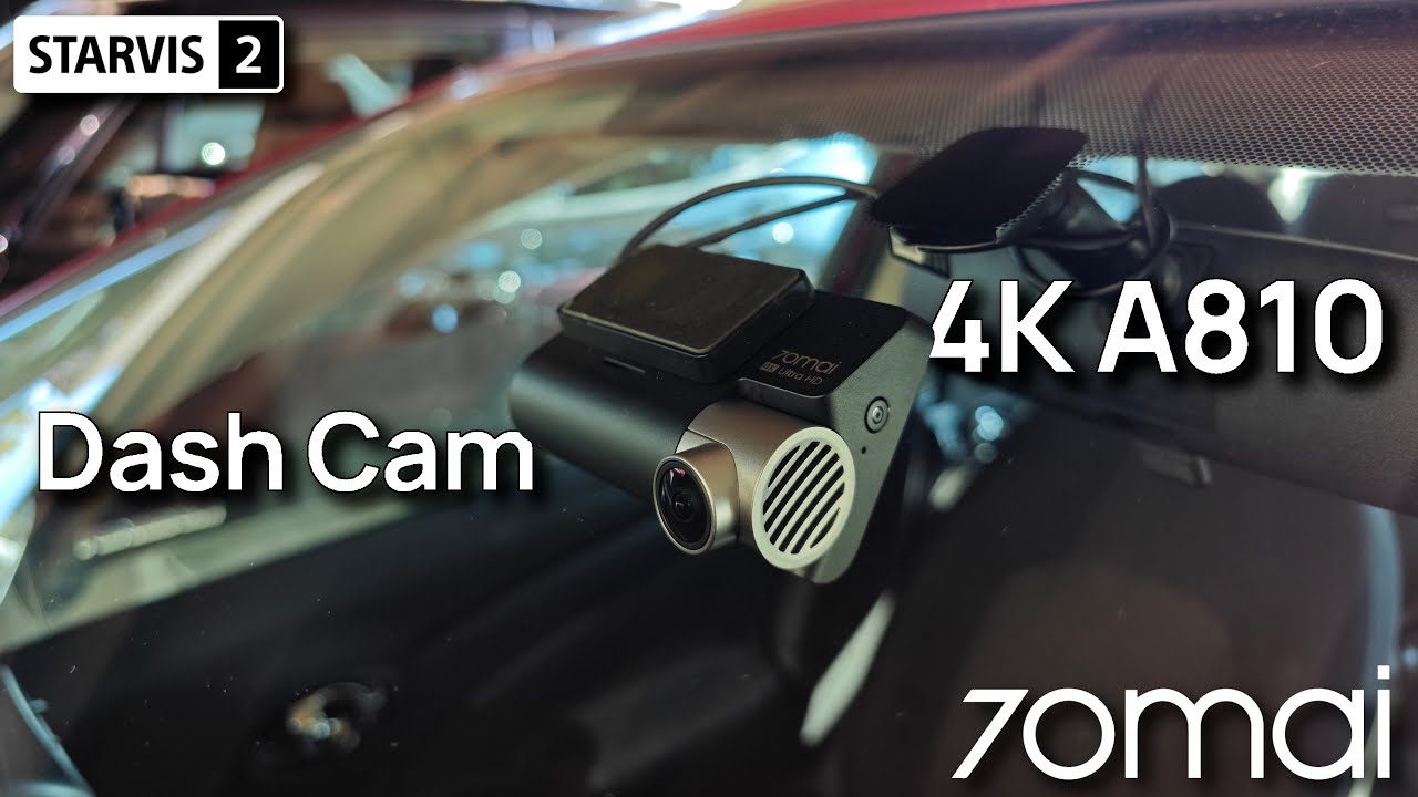 Dashcam Voiture 4K+1080P+1080P, STARVIS 2 IMX678 360 degrés Camera