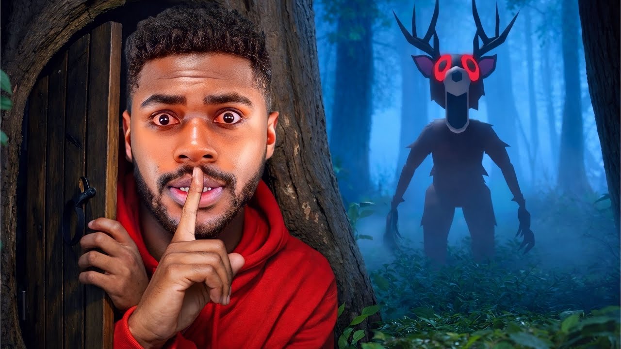 J'ai Survécu 99 nuits dans la Forêt 😱 (Roblox)