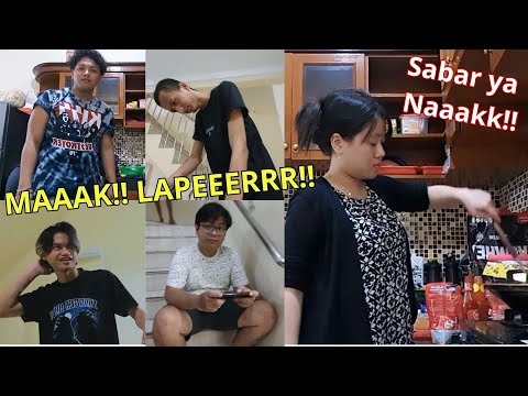 MASAKIN BUKA PUASA BUAT ANAK-ANAK DI @assfuking120 GAMING HOUSE - w/ @Akari_