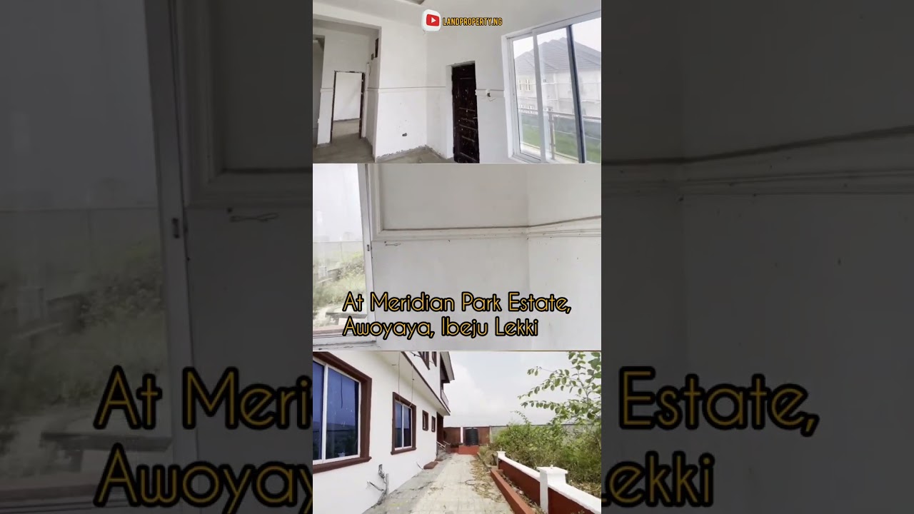 Affordable 4 BEDROOM SEMI DETACHED DUPLEX at Meridian Park Estate Awoyaya, IBEJU LEKKI