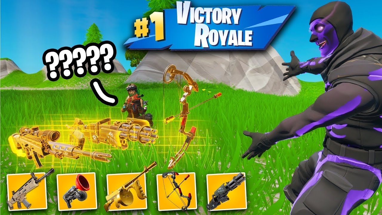 I dropped MYTHICAL WEAPONS to Random Players to See Their REACTION!