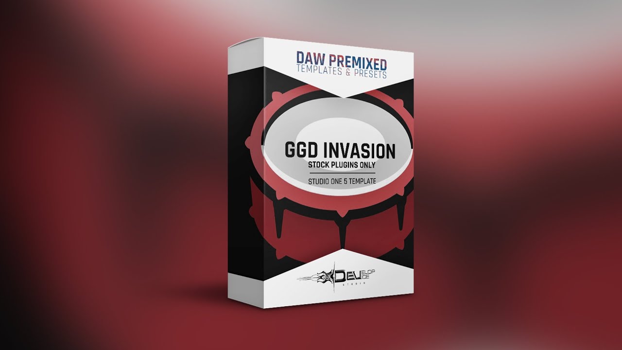 GGD Invasion Template for Studio One - Sound Demo Video