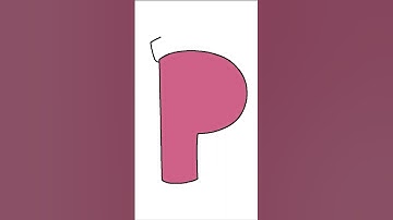 How To Draw Alphabet Lore - Letter P | Cute Easy Step By Step Drawing Tutorial