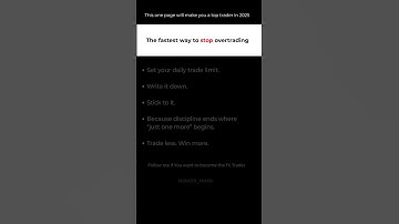 🚫 Stop Overtrading NOW – The Only Fix That Works