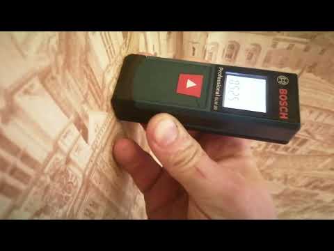 Обзор лазерного дальномера Bosch GLM 20