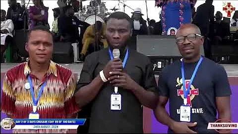 DAY 2 OF 3 DAYS CRUSADE (DAY 99 OF 100 DAYS)  24TH AUGUST, 2024. at Ngor Okpala IMO State.
