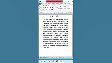 MS Word interview question with simple tricks #msword #msoffice #shorts