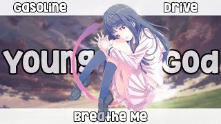 Nightcore - Young God Mashup (Halsey³ x Sia)