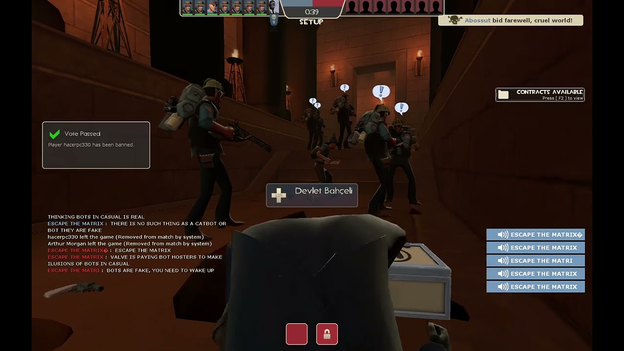Team Fortress 2 Weird "Escape The Matrix" Bots (Part 1/3)