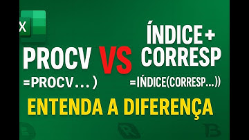 PROCV vs ÍNDICE + CORRESP | Qual usar no Excel? Aprenda com exemplo prático!