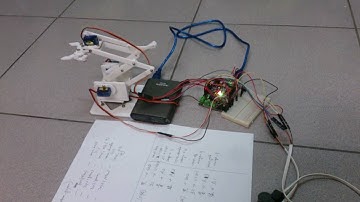3D 列印機械手臂+Arduino 控制