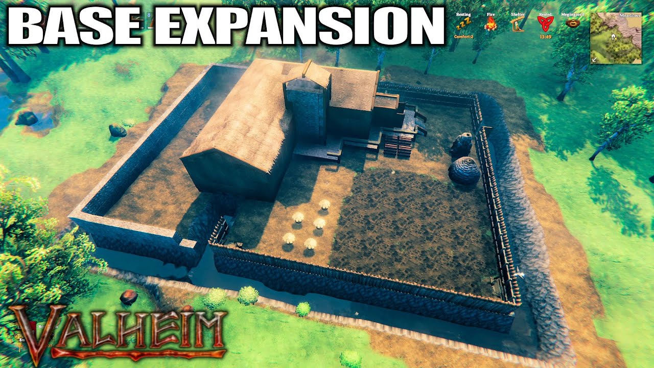 Stone Walls, 2 Base Attacks Valheim Mistlands Gameplay Part 15