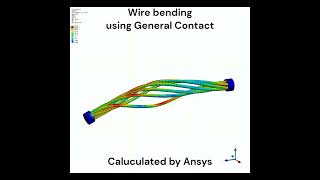 Wire Bending Simulation (Ansys)