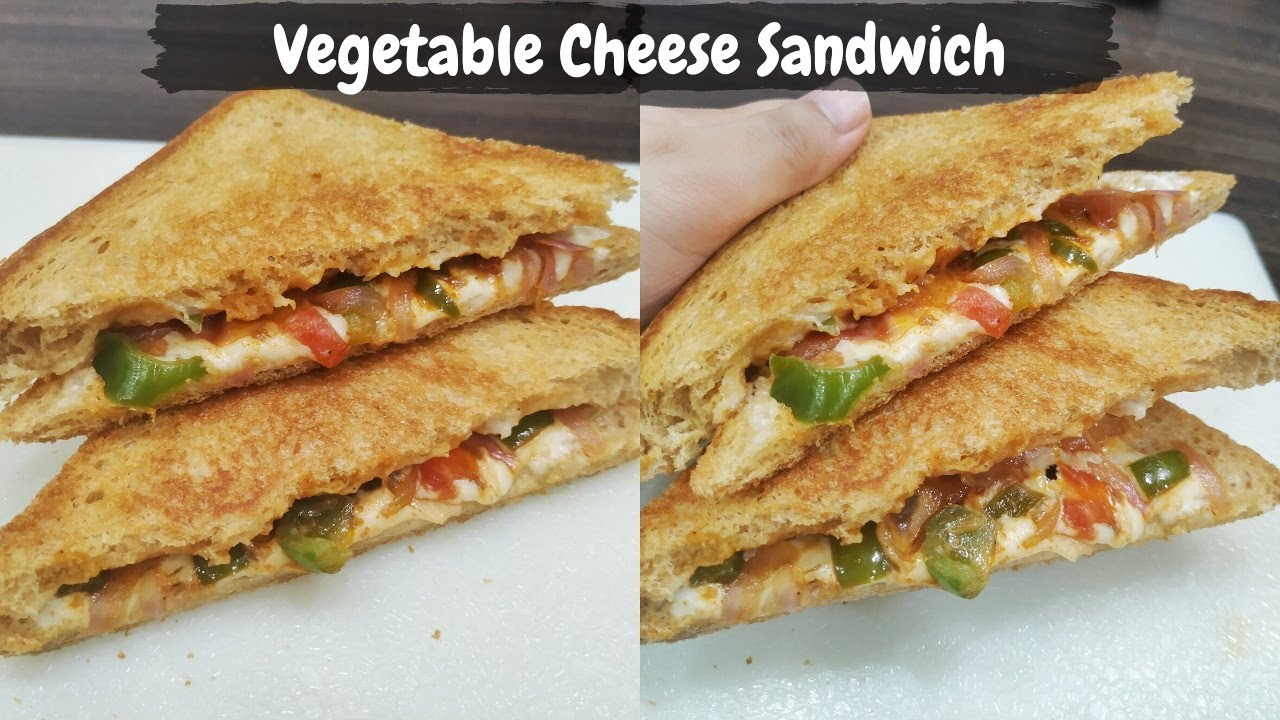 MY SIGNATURE VEGETABLE CHEESE SANDWICH HOW TO MAKE CHEESE SANDWICH